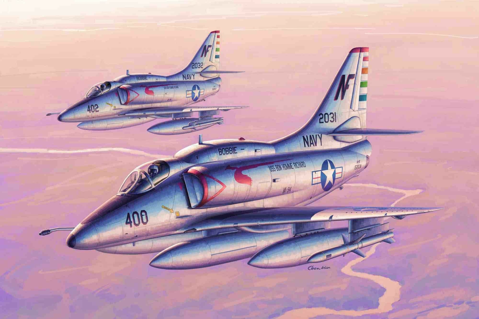 Image 1 - Trumpeter 02267 - 1:3 2 a-4f Skyhawk-NEW