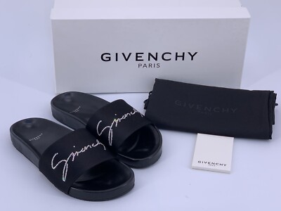 Neu Luxury Original Givenchy Slide Damen Badeschuhe Sandalen Gr-IT-36/DE-37