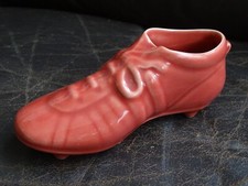 cendrier céramique design chaussure de foot football style vintage