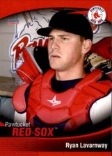 2012 Pawtucket Red Sox Choice #9 Ryan Lavarnway - NM Baseball Card