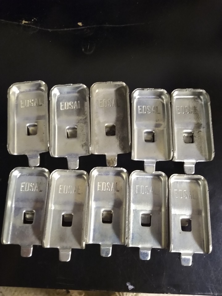 EDSAL METAL INDUSTRIAL STEEL SHELVING CLIPS LOT OF 10 CLIPS eBay
