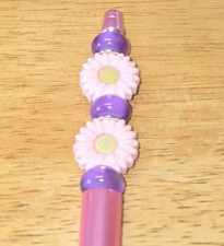 Handmade Beaded Pink Sunflowers Pink Pen Gifts