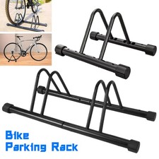 Bike Cycle Bike Parking Stand Rack Storage Floor Mount Holder Outdoor Bicycle