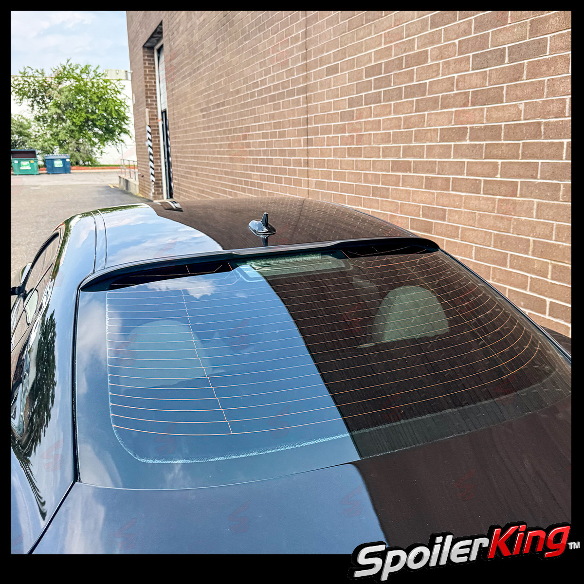 Rear Window Roof Spoiler Fits Maserati GranTurismo 2008-2019 SpoilerKing 284RC
