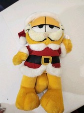 Happy Holidays Garfield Santa Clause Play by Play Paws 14" W/ TAGS Christmas