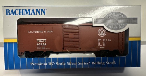 Coche caja puerta corredera Bachmann escala HO RTR B&O Baltimore y Ohio 40' #46798 | Condition: New