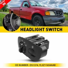 YL3Z11654AAB Headlight Headlamp Switch For 1997-98 Ford F-150 F-250 Expedition