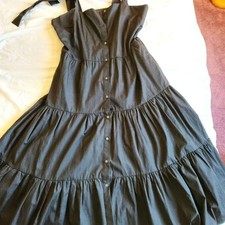 Who What Wear Black Sundress
