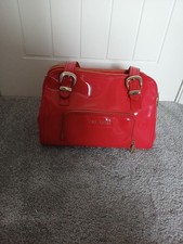Vintage Red Patent Ted Baker Handbag