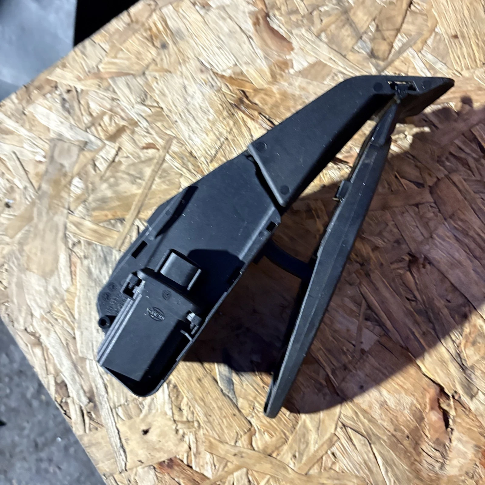 Connector and sensor housing view