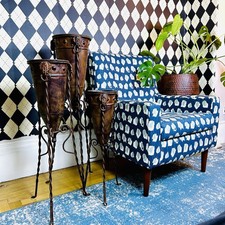 Primitive-Modern Sculptural Floor Vessels Tot...