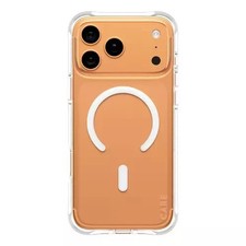 PanzerGlass CARE by ® Case Samba Transparent w. White MagSafe iPhone 17 pro max