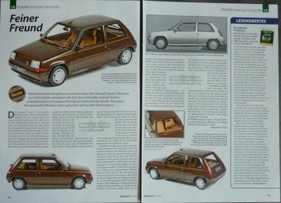 RENAULT Super 5 Baccara in 1-18 von Ottomobile.....ein Modellbericht #1905c