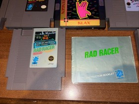 Nintendo NES 14 Game Lot Super Mario Bros Duck Hunt Rad Racer Xenophobe Bad Dude