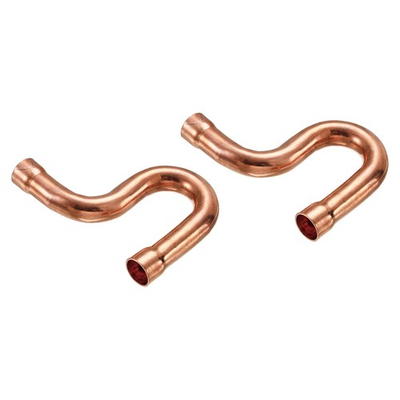 #ad 2 x Copper P Trap Pressure Pipe Fitting Welding Tubing Sweat Ends 1 2quot; OD $18.97