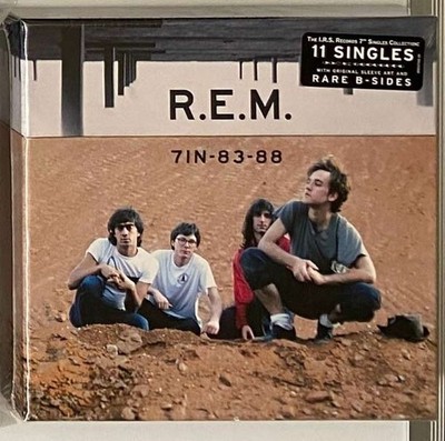 R.E.M. 7IN-83-88 I.R.S. Singles Collection 11 x 7'' VINYL BOX SET Sealed IRS REM