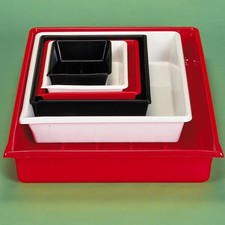 Kaiser Laborschale 24x30 rot 4168