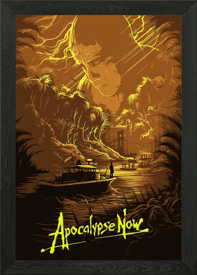 Apokalypse Welt gerahmtes Wandbild Poster Leinwanddruck Bild