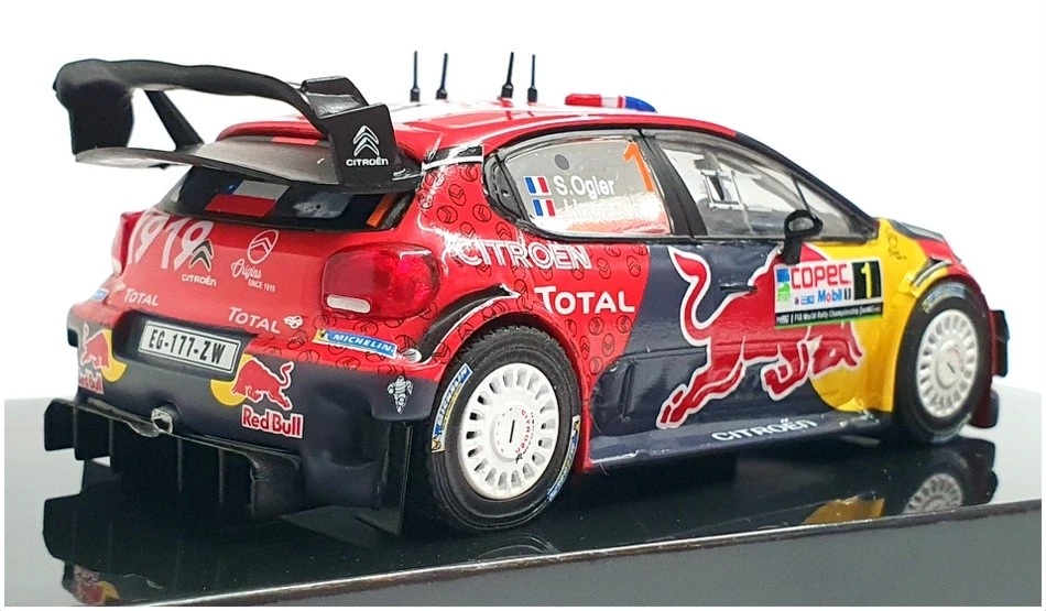 Ixo масштаб 1/43 RAM712 — ралли Citroen C3 WRC Чили 2019 No1 Ogier/Ingrassia - Изображение 2 из 4