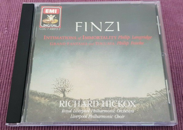 Gerald Finzi - Intimations Of Immortality - Grand Fantasia And Tocc - E5870z