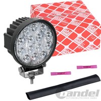 Febi LED Arbeitsscheinwerfer 42W 9-32V Zusatzscheinwerfer Weiß GroßFeld LKW