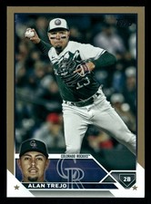 Alan Trejo Colorado Rockies 2023 Topps Update Gold #US104 SN /2023