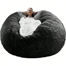 RAINBEAN Bean Bag Chair Cover(It Was Only A Cover, Not A Full Bean Bag)-ZengA