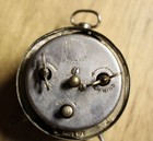 Junior Tattoo Model New Haven Miniature 2"  Antique Vintage wind up alarm clock — photo 4