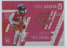 2017 Panini Unparalleled Class of 2017 Rookie Pink /299 Eddie Jackson #288 1sr1