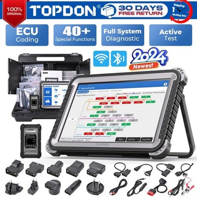 TOPDON Phoenix Plus 2 KFZ OBD2 Diagnosegerät ECU Coding Fehlerauslesegerät DHL
