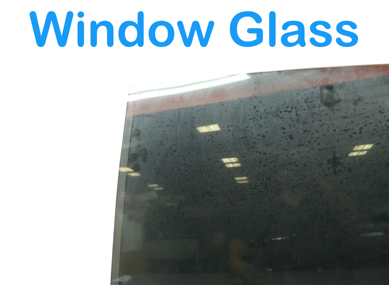 03-13 Maserati Quattroporte M139 Rear Left Driver Side Door Window Glass Oem