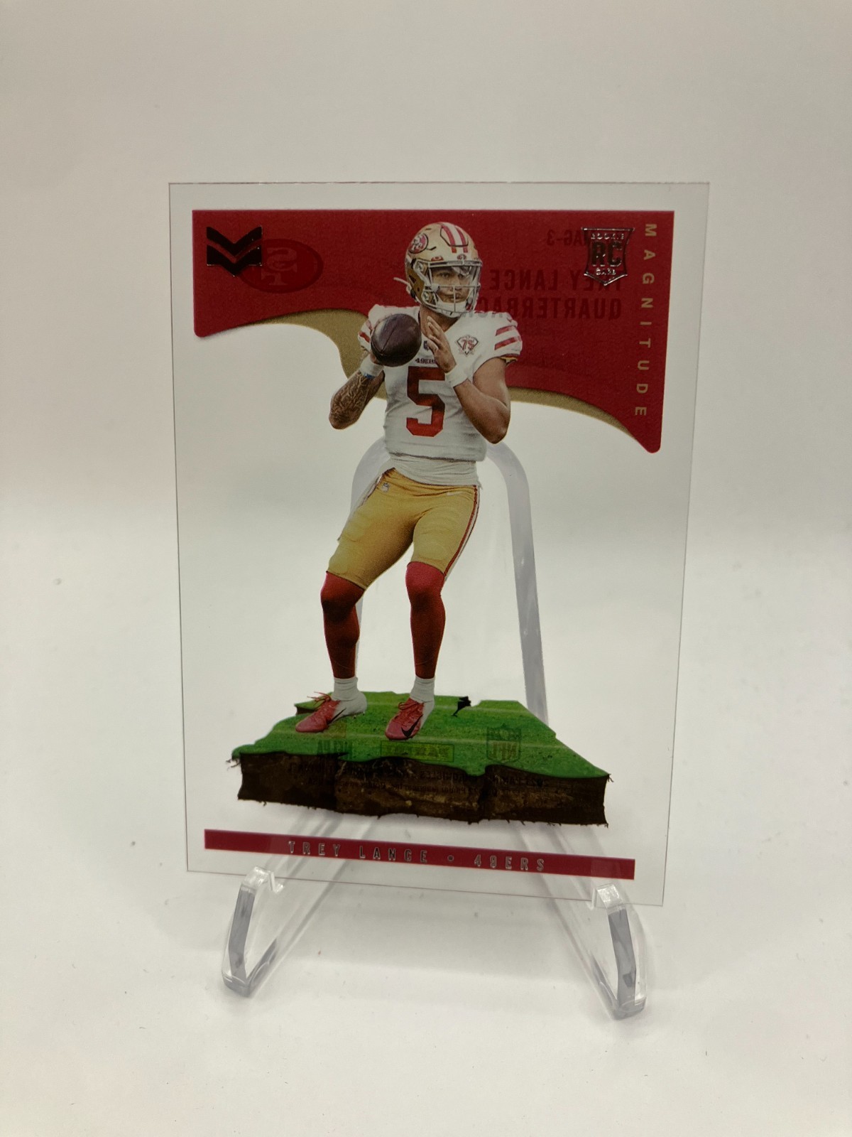 2021 Panini Chronicles - Magnitude Trey Lance #MAG-3 (RC)