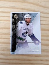2013-14 SP Authentic #202 Ryan Stanton RC 0827/1299 Vancouver Canucks
