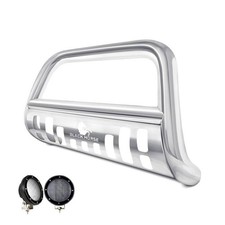 Black Horse Bull Bar Kit Stainless Steel Fit 2003-2009 Dodge Ram 2500