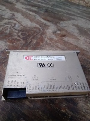 COPLEY CONTROLS MOD. NO. 800-550