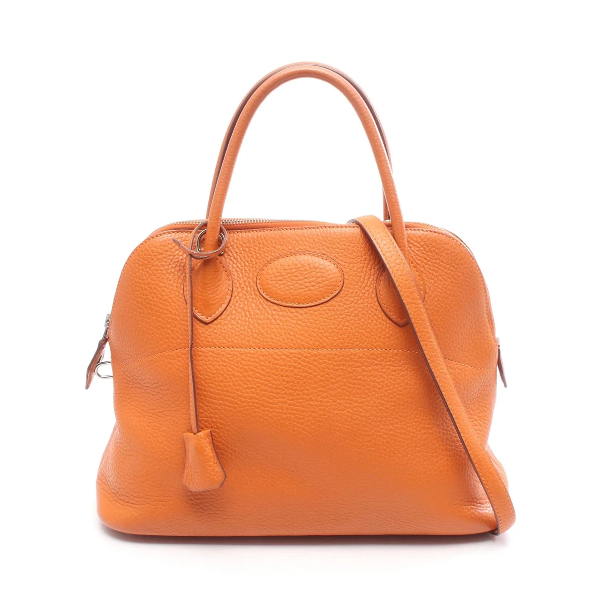 Hermes gold taurillon Clemence leather Bolide 31 bag-Hermès Birkin