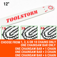 12" 300mm CHAIN, Bar, COMBO Fit AEG 18V BRUSHLESS CHAINSAW MODEL ACS18B ACS18BS6
