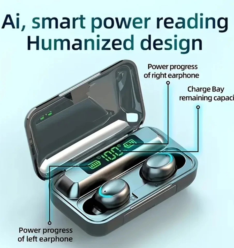 FDGAO A47060001 Wireless In-Ear Headphones - Black - Image 3 of 4