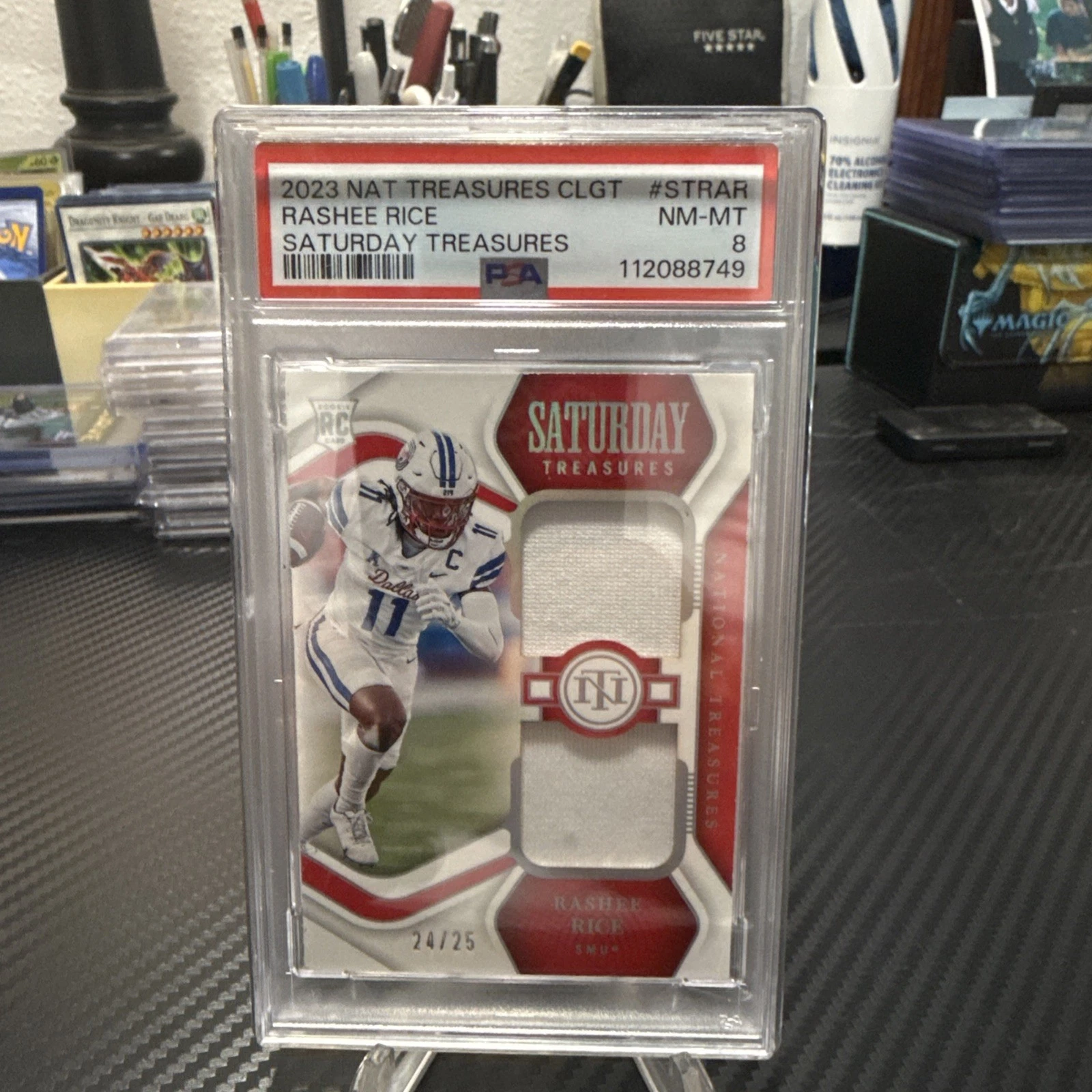 Rashee Rice Panini National Treasures Collegiate Saturday Treasures #STRAR Base