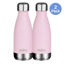 Mira 12oz Vacuum Insulated Bottle 2 Pack – New