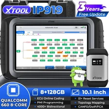 XTOOL IP919 Bidirectional OBD2 Scanner Online Coding Full System Diagnostic Tool