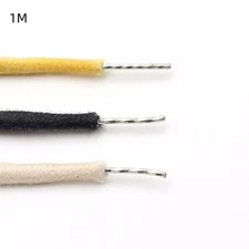 Cloth PushBack Guitar Wire 1Meter Guitar Wire Flexible And Easy To Solder