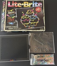 Lite-Brite Classic, Favorite Retro Toy - Create Art with Light- 214 pieces
