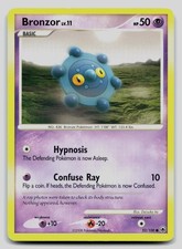 Bronzor 52/100 Common Majestic Dawn Pokemon Moderately Played