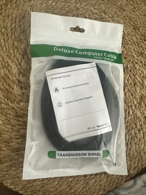 UGreen Deluxe Computer Cable 6 Foot Brand New 