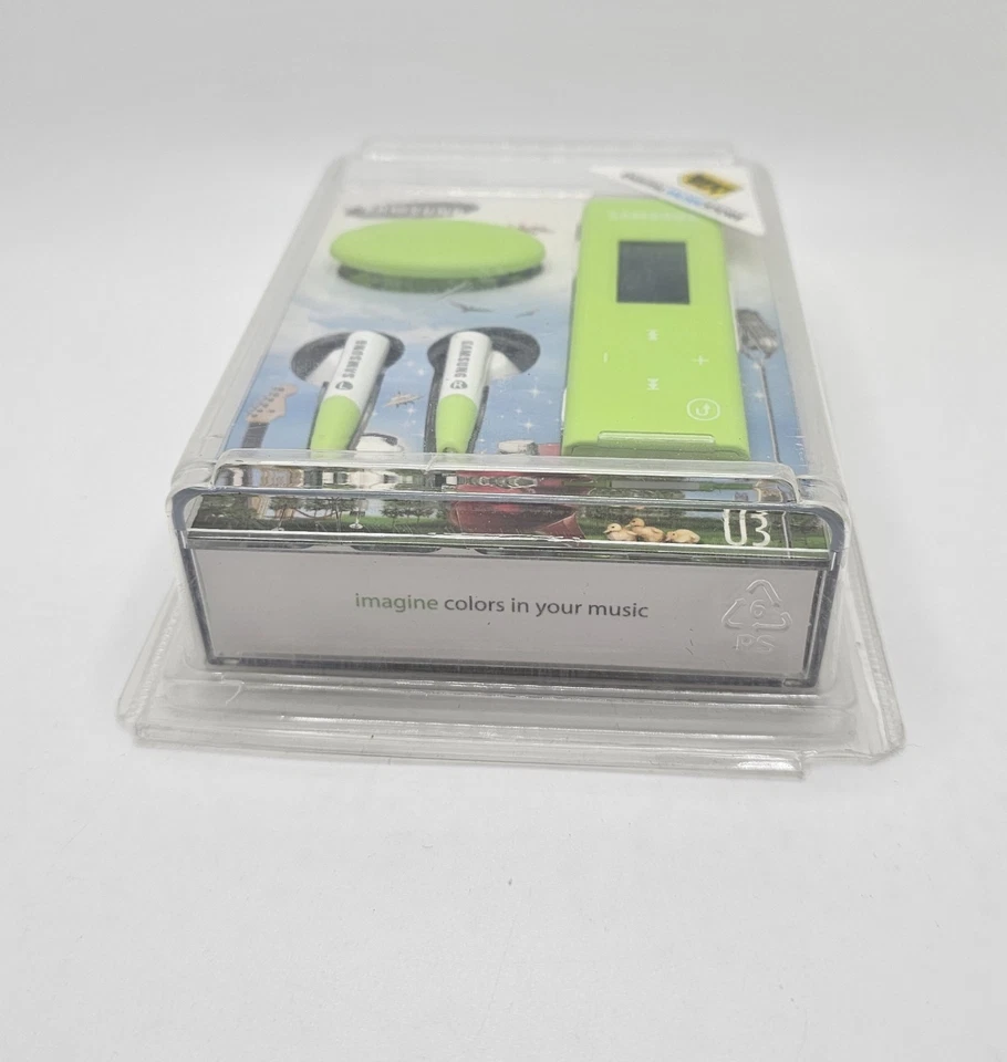 Samsung Reproductor MP3 2GB, Grabadora de Voz, Radio FM YP-U3 Sellado Nuevo Foto 4 de 4