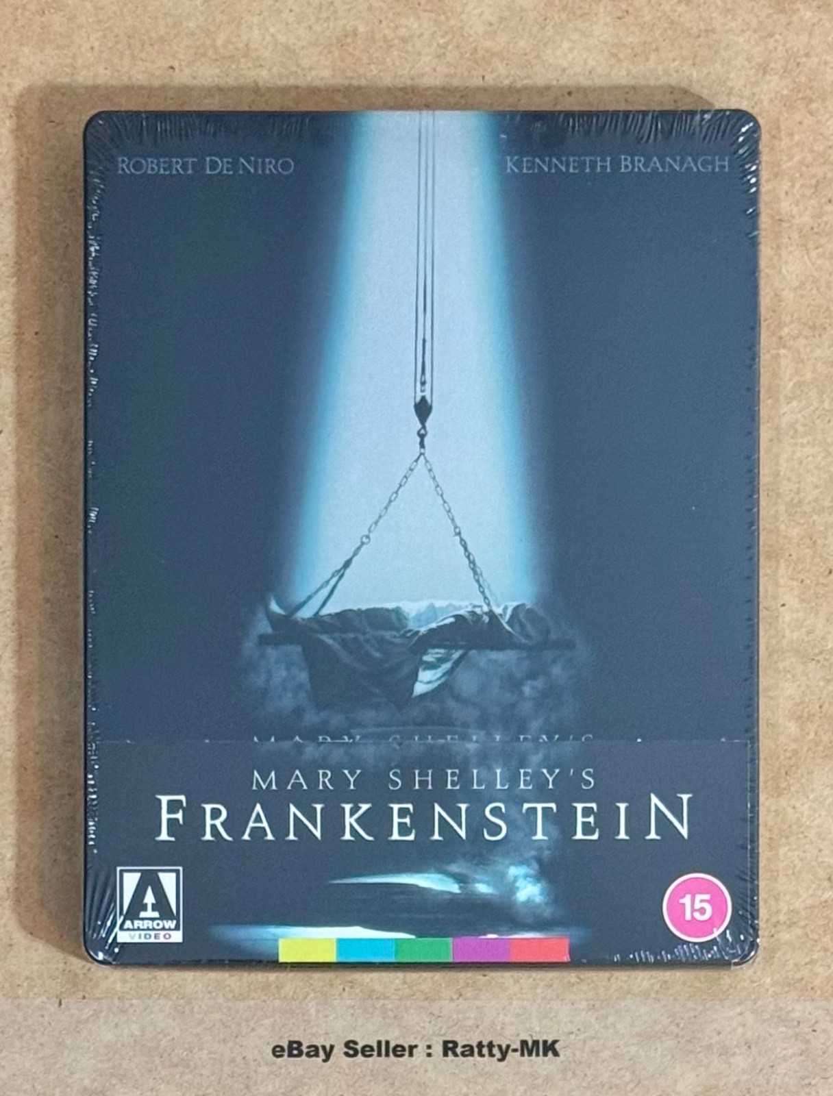 MARY SHELLEY'S FRANKENSTEIN - UK EXCLUSIVE 4K + BLU RAY STEELBOOK - NEW & SEALED