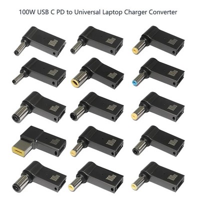 100W USB Type C Fast Charging Adapter Plug Connector Universal Laptop Charger
