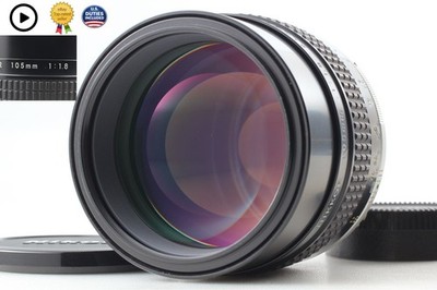 Late S/N212XXX [N MINT] Nikon Ai-s Nikkor 105mm f1.8 Portrait MF Lens From JAPAN