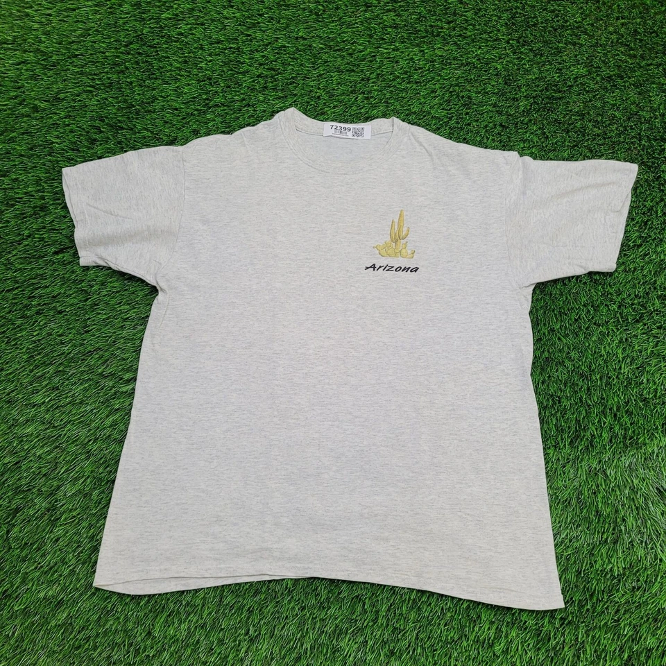 Vintage 90s Western Shirt Large 21x26 Gray - Image 2 of 4